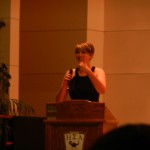 Banquet 2012- Outgoing President Kate Kremling