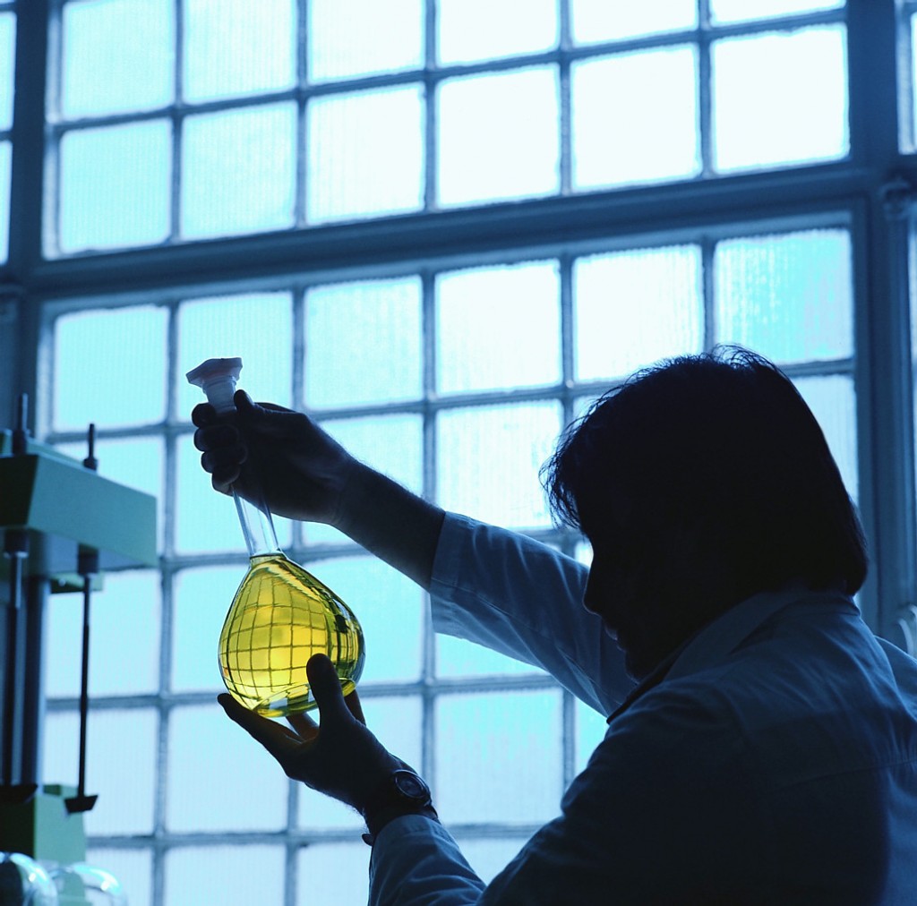 Pharmaceutical Scientist with Liquid Compound