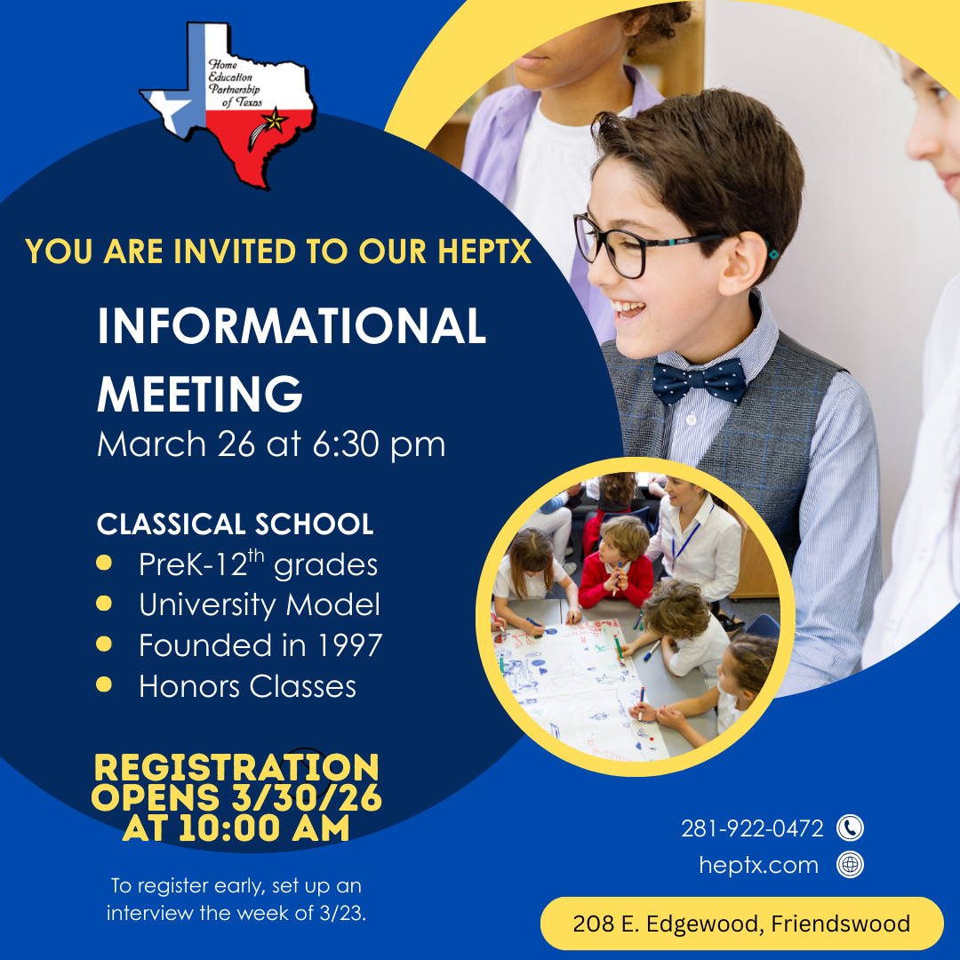 Blue and White Modern School Open House Instagram Post